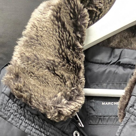 Black Friday Sales! Andrew Marc Men's Down Jacket, Black Puffer Winter Coat - Picture 8 of 9